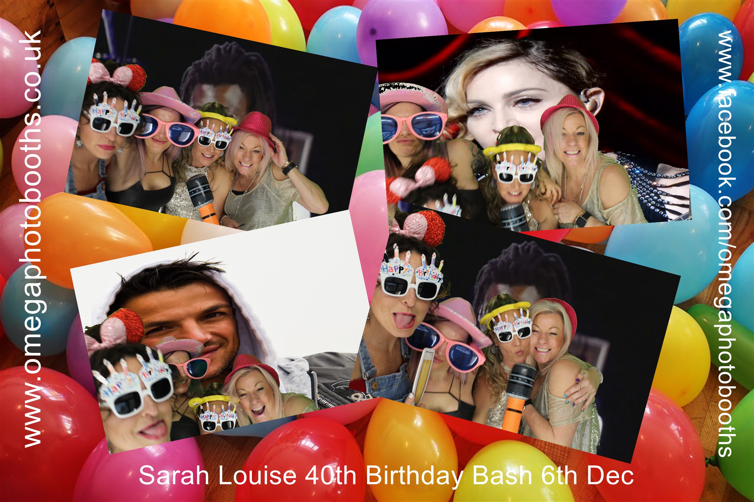 Sarah Louise 40th  | View more photos from the event at gallery.omegaphotobooths.co.uk/u/Omega-Photobooths/Sarah-Louise-40th
